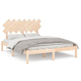 Bed Frame without Mattress 140x200 cm Solid Wood 3104868