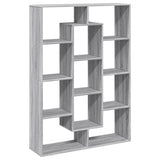 Book Cabinet Grey Sonoma 102x29x143 cm Engineered Wood 3310303
