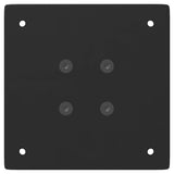 Coffee Table Legs 4 pcs Black 30 cm Steel 4012496