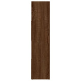 Book Cabinet/Room Divider Brown Oak 105x24x102 cm 823252