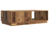 Coffee Table Old Wood 90 x 50 x 37 cm Engineered Wood 895423