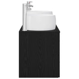 Bathroom Furniture Set 3 pcs Black 49.5 x 44.5 x 66 cm 3405932