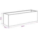 Garden Planter Olive Green 100 x 30 x 30 cm Cold-rolled Steel 8005224