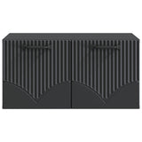 Wall-Mounted TV Cabinet Black 59.5 x 41 x 30 cm Engineered Wood 899016