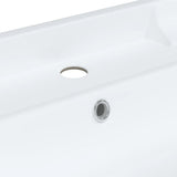 Bathroom Sink White 71x48x23 cm Rectangular Ceramic 153705