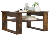 Coffee Table Smoked Oak 64 x 54 x 44 cm Engineered Wood 8000144
