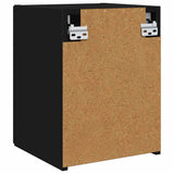 TV Wall Cabinet 2 pcs Black 30 x 31 x 40 cm Engineered Wood 892252