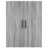 Highboard Grey Sonoma 69.5x34x180 cm Engineered Wood 3195929