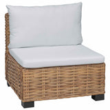 Middle Sofa with Cushions GENDT Natural Rattan Natural 42034388