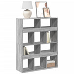 Bookcase Grey Sonoma 100x33x125.5 cm Engineered Wood 3309362