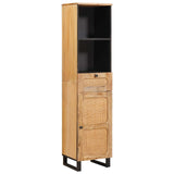 Bathroom Sets with Drawer 3 pcs Natural Solid Mango Wood 3310061