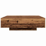 Coffee Table Old Wood 100 x 100 x 31 cm Engineered Wood 863006