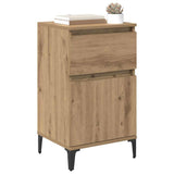 Bedside Cabinet with Drawer 2 pcs Artisan Oak 40 x 35 x 70 cm 881254