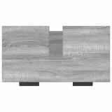 Bathroom Cabinet Grey Sonoma 64.5x33.5x59 cm Engineered Wood 817064