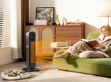 2000W Ceramic Electric Heater with Fan, Timer, Oscillation - Black T3398P423063