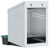 Chicken Nesting Box 1 Compartment Wall-Mounted Galvanised Steel 4104898