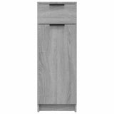 Bathroom Cabinet Grey Sonoma 32x34x90 cm Engineered Wood 817058