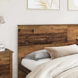 Headboard with Headboard Old Wood 200 cm Engineered wood 887723