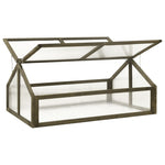 Greenhouse Grey 114x80x50 cm Firwood 316416