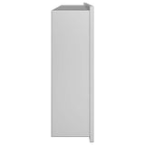 Shower Niche Silver 75 x 30 x 9.5 cm Stainless Steel 42012674