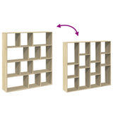 Book Cabinet Sonoma Oak 132x29x141,5 cm Engineered Wood 3310309