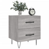 Bedside Cabinets 2 pcs Grey Sonoma 40x35x47.5 cm Engineered Wood 827305