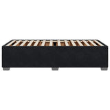 Bed Frame without Mattress Black Single Velvet 3284662
