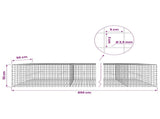 Gabion with 3.5 mm Wire and 5x5 cm Mesh 850x50x50 cm 3462323