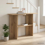 Console Table Artisan Oak 100 x 30 x 75 cm Engineered Wood 8001182
