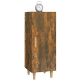 Sideboard Smoked Oak 34.5x34x90 cm Engineered Wood 817402