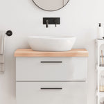 Bathroom Countertop 80x60x cm Untreated Solid Wood 3156028