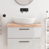 Bathroom Countertop 80x60x cm Untreated Solid Wood 3156028
