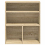 ZNTS Book Cabinet Sonoma Oak 60x30x71.5 cm Engineered Wood 860312