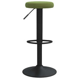 Bar Stools 2 pcs Light Green Velvet 333145