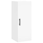 Highboard White 34.5x34x180 cm Engineered Wood 3198873