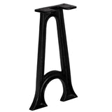 Bench Legs 2 pcs with Arched Base A-Frame Cast Iron 245431