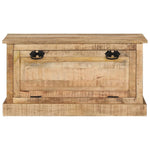 Shoe Storage Bench 85x40x45 cm Solid Mango Wood 337827