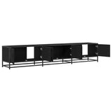 TV Units 2 pcs Black Oak 210 x 35 x 41 cm Engineered wood 3402502