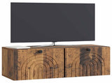 Wall-Mounted TV Cabinet Wall-mounted Old Wood 78.5 x 31 x 30 cm 898213