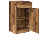 Bathroom Cabinet Old wood 32 x 34 x 90 cm Engineered wood 863417