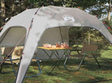 Instant Tent 4-Person Quick-Release Grey 260 x 260 x 197 cm 42008404