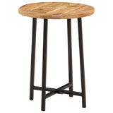 Coffee Table 35x35x45 cm Solid Wood Mango and Iron 371970