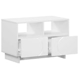 TV Stand 60 x 34.5 x 40 cm White Engineered Wood 8011459