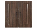 Dishwasher Panel Kalmar Brown Oak 60 x 31 x 80 cm 884701