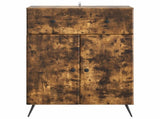 Sideboard Smoked Oak 66 x 34.5 x 90 cm Engineered Wood 895560