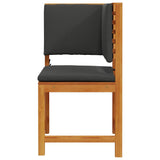 Garden Chair Brown 50 x 50 x 91cm Solid Acacia wood 4107159