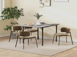 Four-Person Drop Leaf Dining Table - Grey T3398P343148