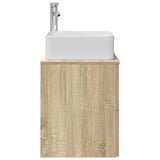 Wall-Mounted Sink Vanity Sonoma Oak 53 x 34.5 x 63 cm 890288