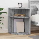 End Table Grey Sonoma 39.7 x 39.7 x 60 cm Engineered Wood 891136