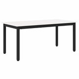 Coffee Table White 100 x 50 x 45 cm Solid Pine Wood 892766